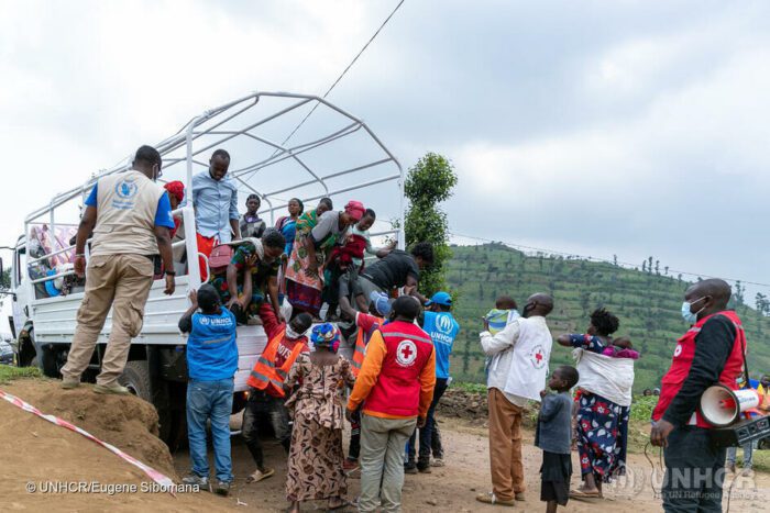 RWANDA/DRC: UNHCR response to the volcanic eruption…