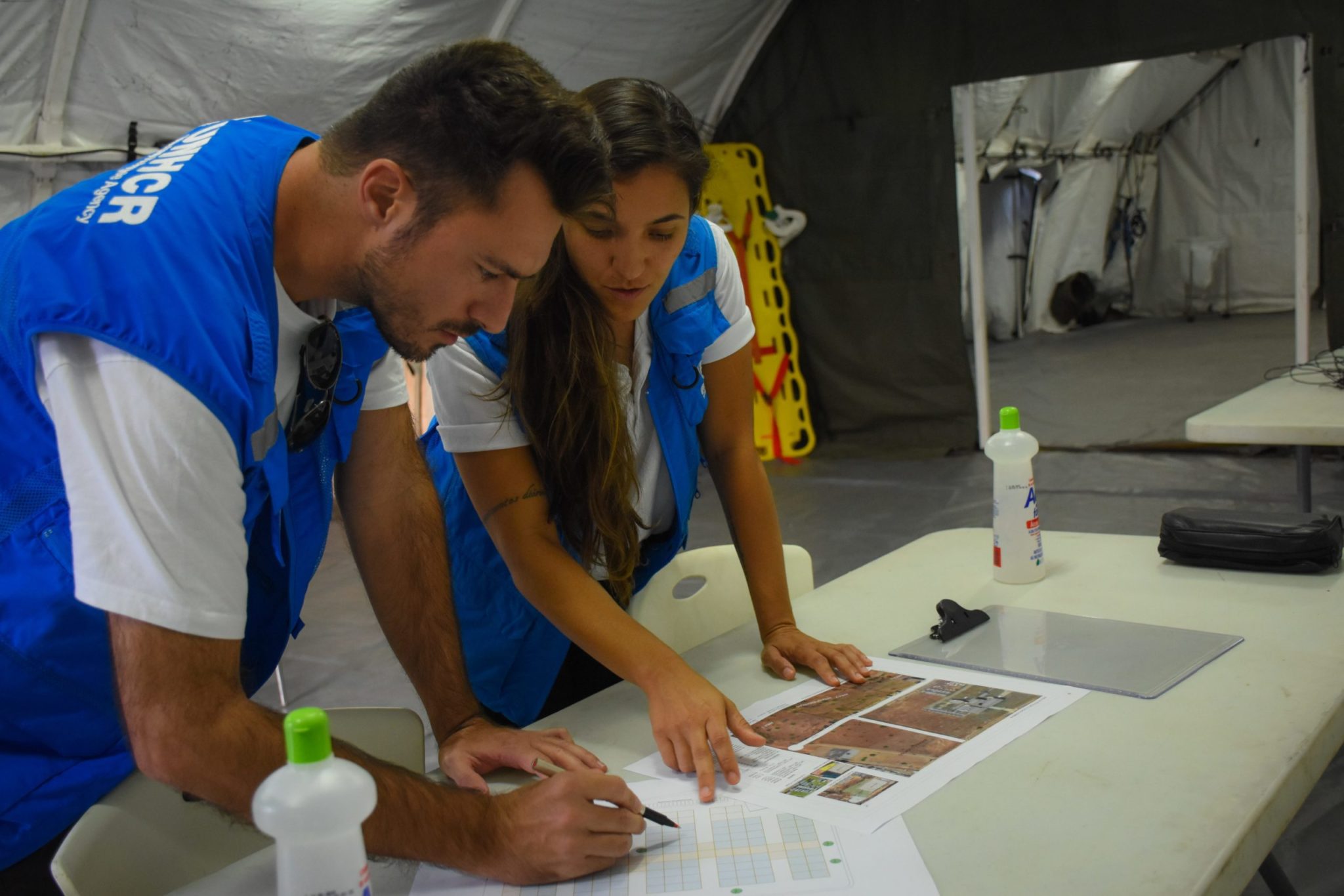 Brazil. UNHCR supports the construction of health facilities in Boa Vista
