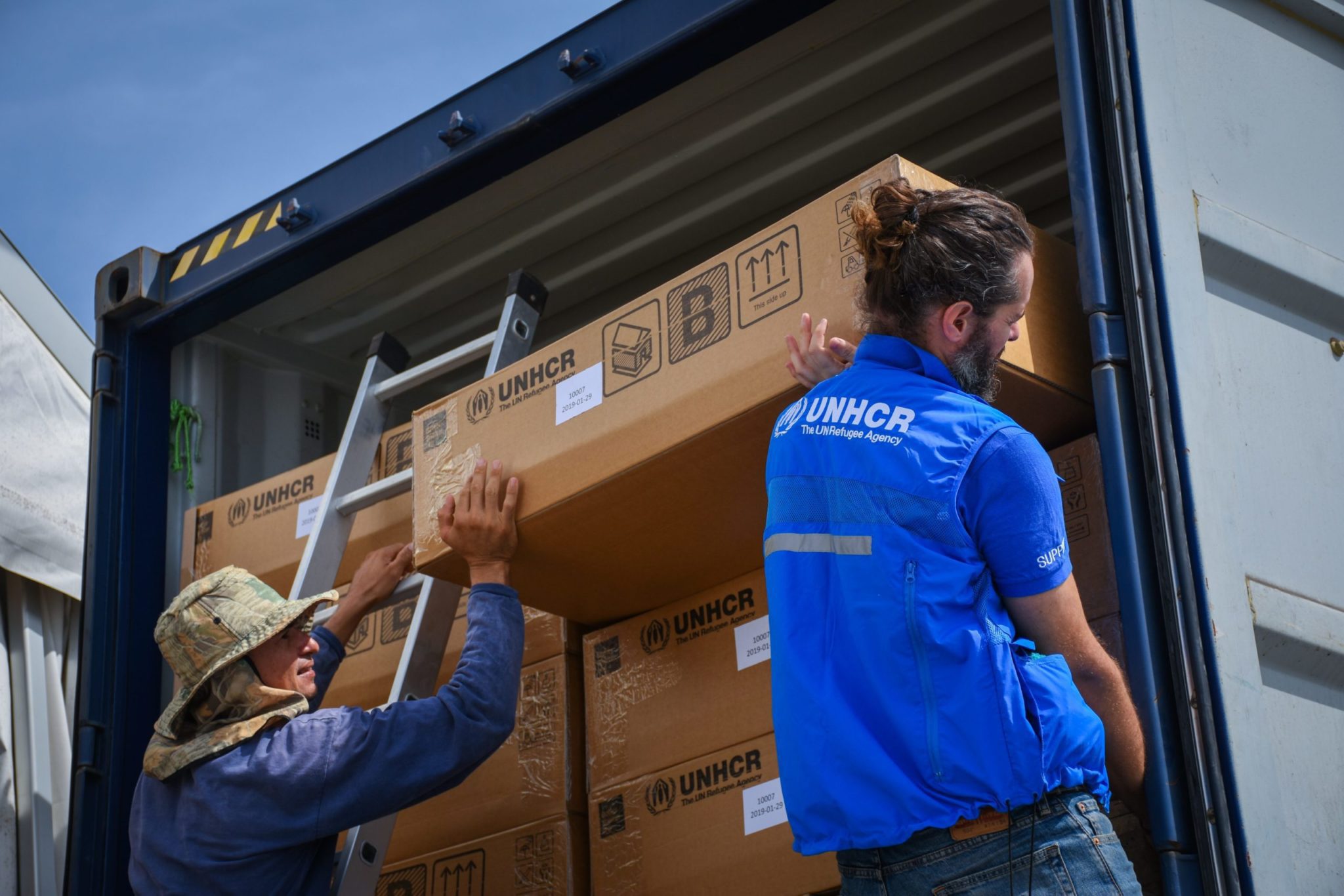 Brazil. UNHCR supports the construction of health facilities in Boa Vista