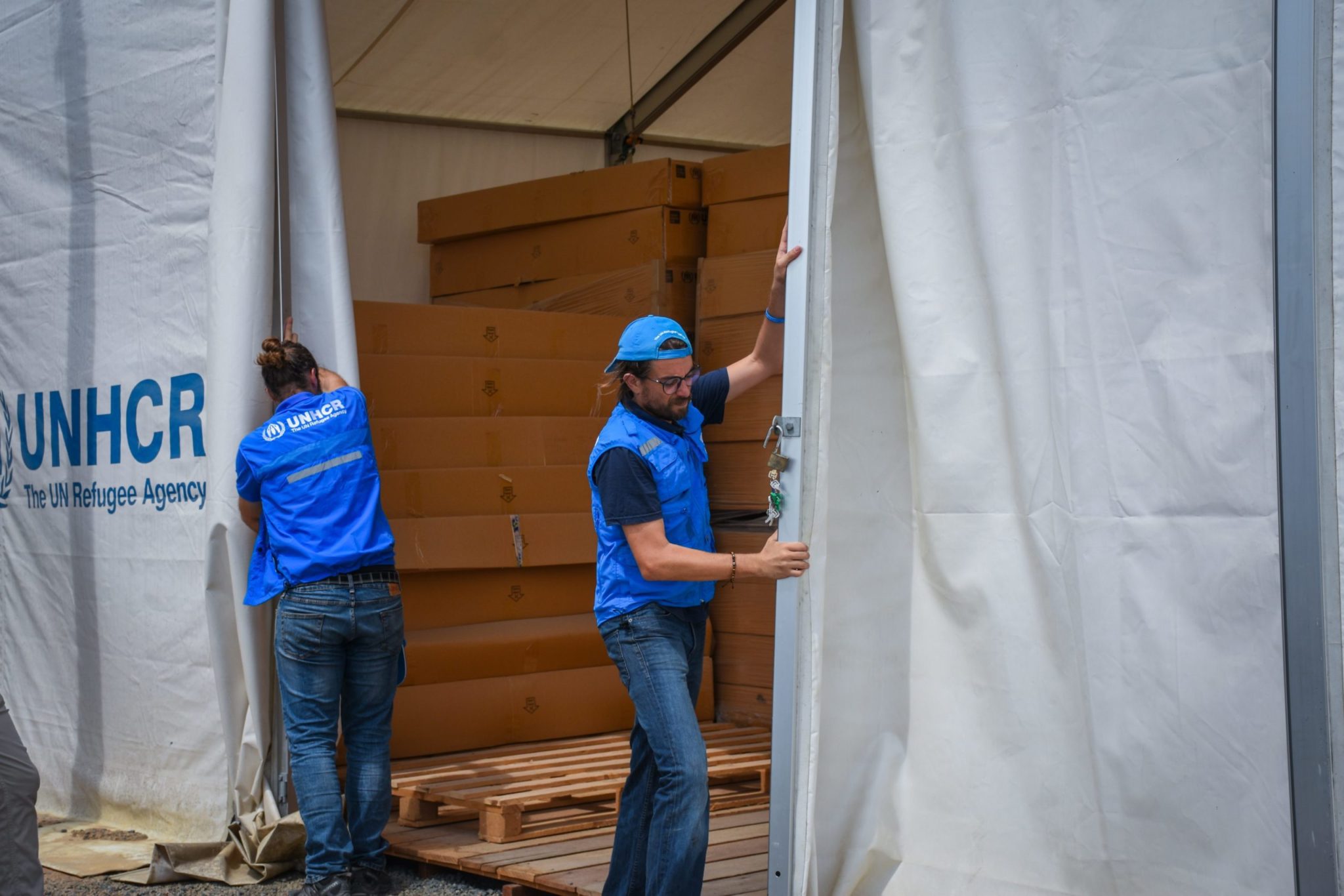 Brazil. UNHCR supports the construction of health facilities in Boa Vista